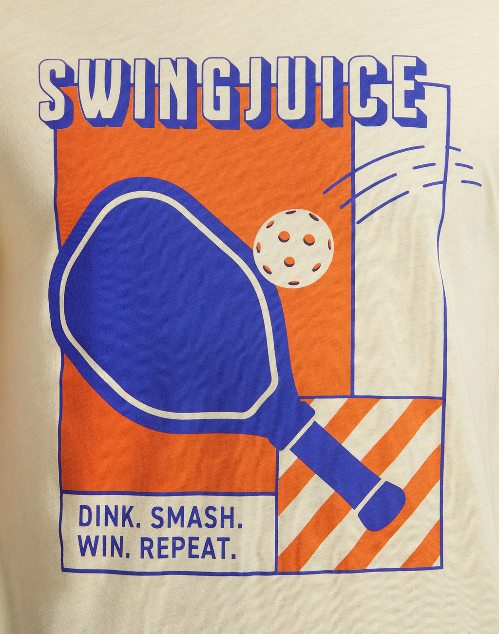 Pickleball Dink Smash Win Repeat Unisex T-Shirt - Final Sale