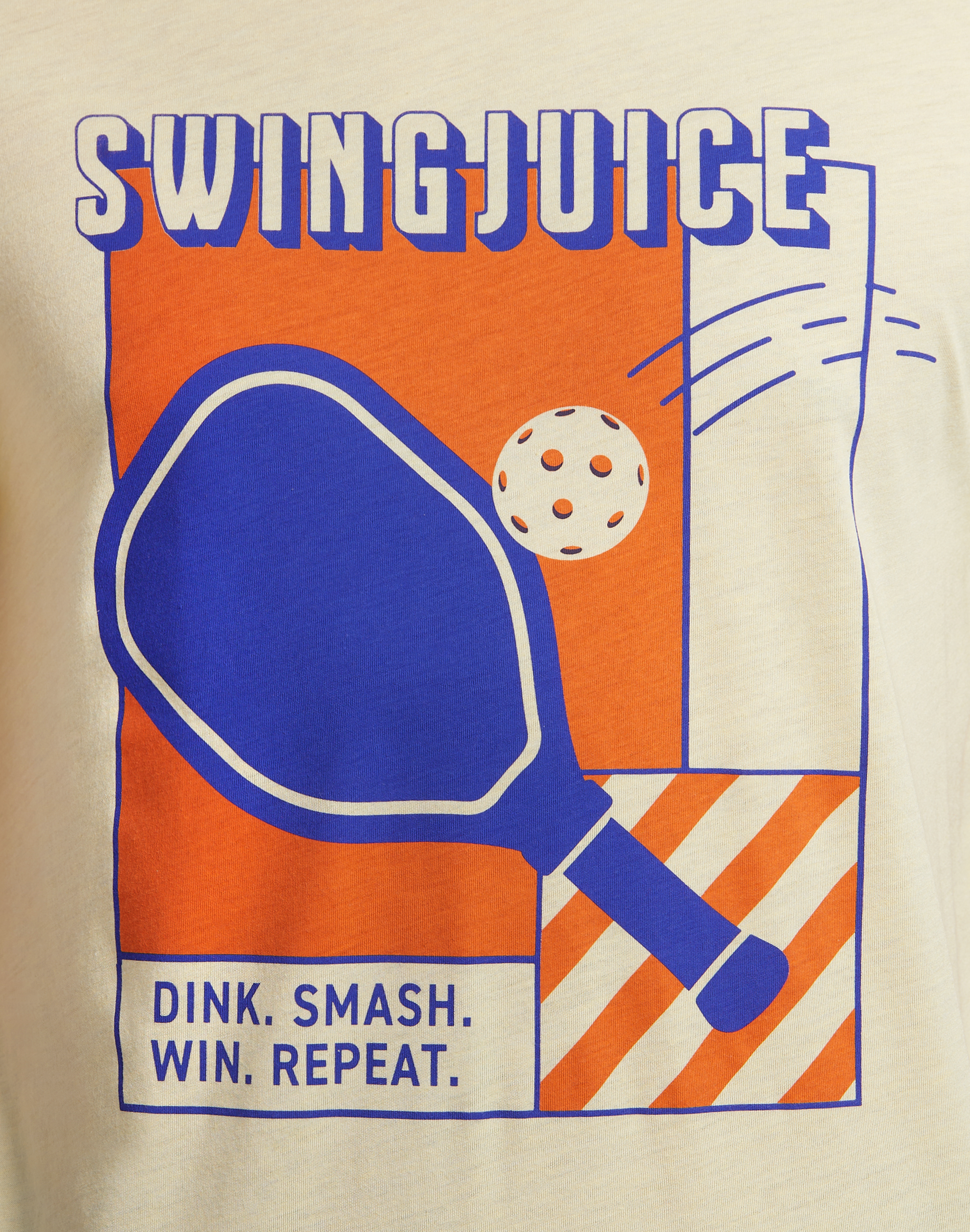 Pickleball Dink Smash Win Repeat Unisex T-Shirt - Final Sale