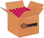 CROWN PICKLEBALL - High-Performance OUTDOOR Pickleballs (100-PACK CHERRY)