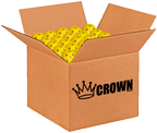 CROWN PICKLEBALL - High-Performance INDOOR Pickleballs (3-PACK LEMON)