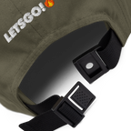 CROWN PICKLEBALL - 5-panel Flat Bill Hat (Olive)