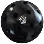 CROWN PICKLEBALL - High-Performance CONTRAST OUTDOOR Pickleballs (3-PACK BLACKBERRY)