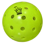 CROWN PICKLEBALL - High-Performance OUTDOOR Pickleballs (18-PACK LIME)