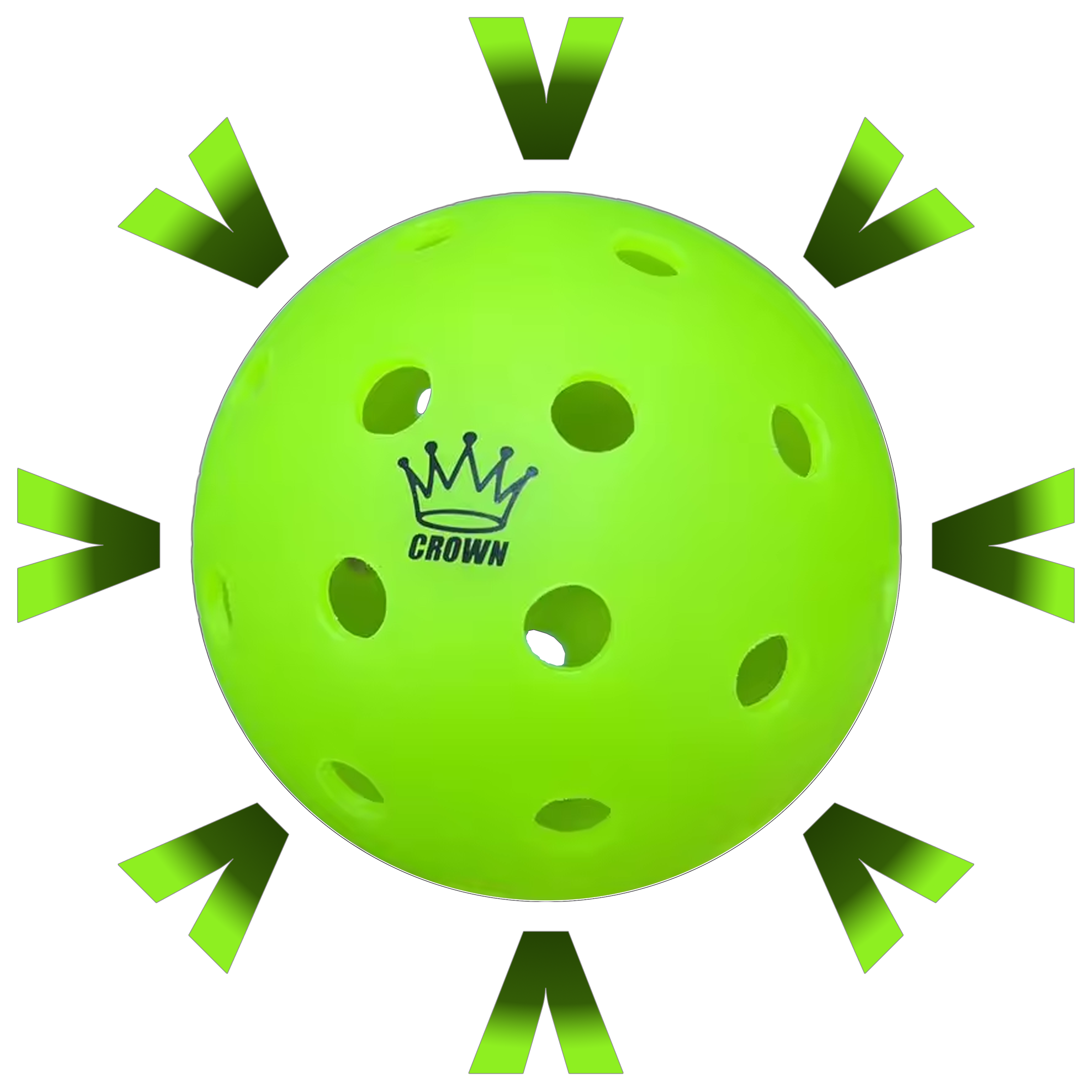 CROWN PICKLEBALL - PRIME TIME 40 Pickleballs (3-PACK)