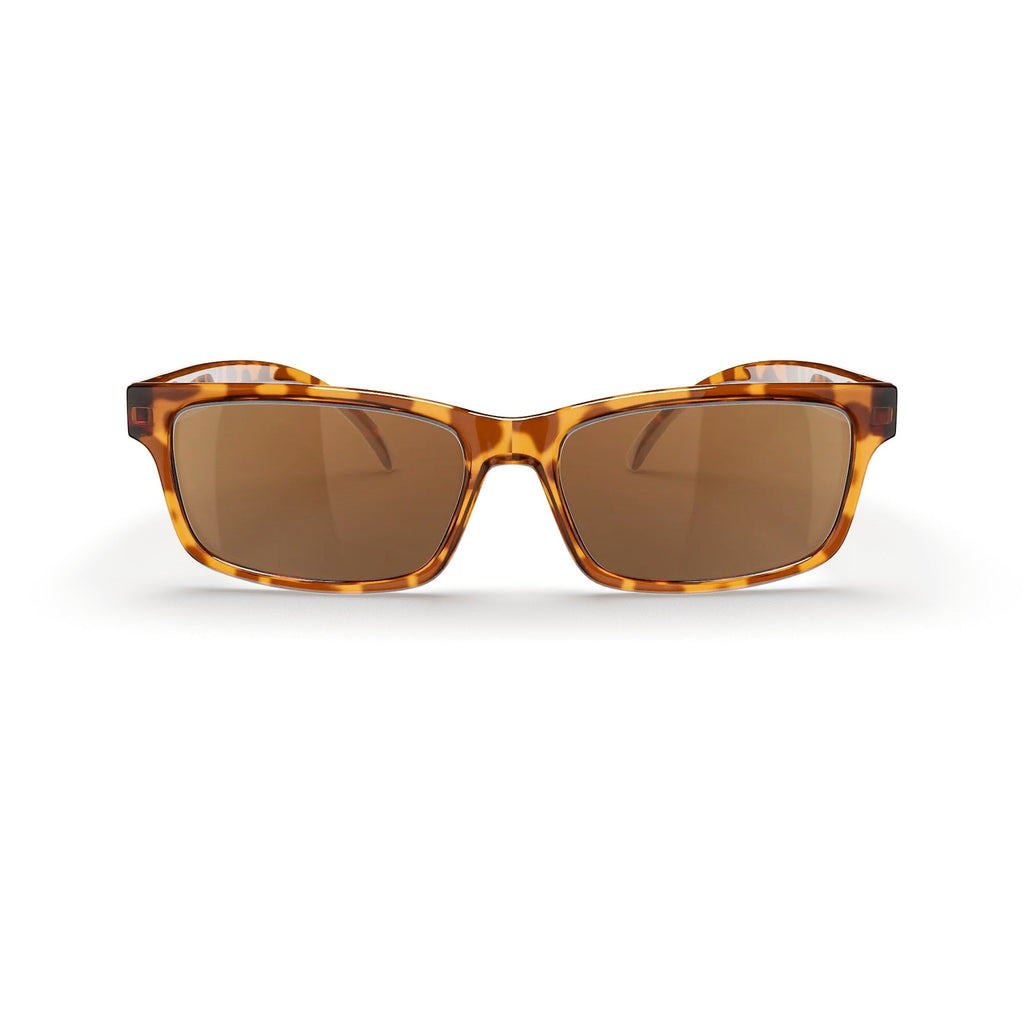 Tortoise Rectangle Trivex® Polarized Prescription Sunglasses