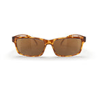 Tortoise Rectangle Trivex® Polarized Prescription Sunglasses