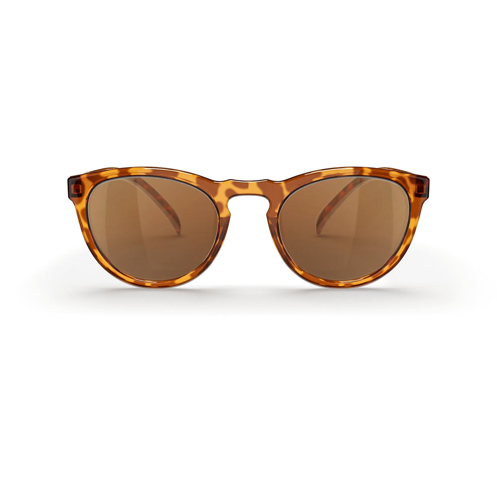 Tortoise Round Prescription Polarized Polycarbonate Sunglasses