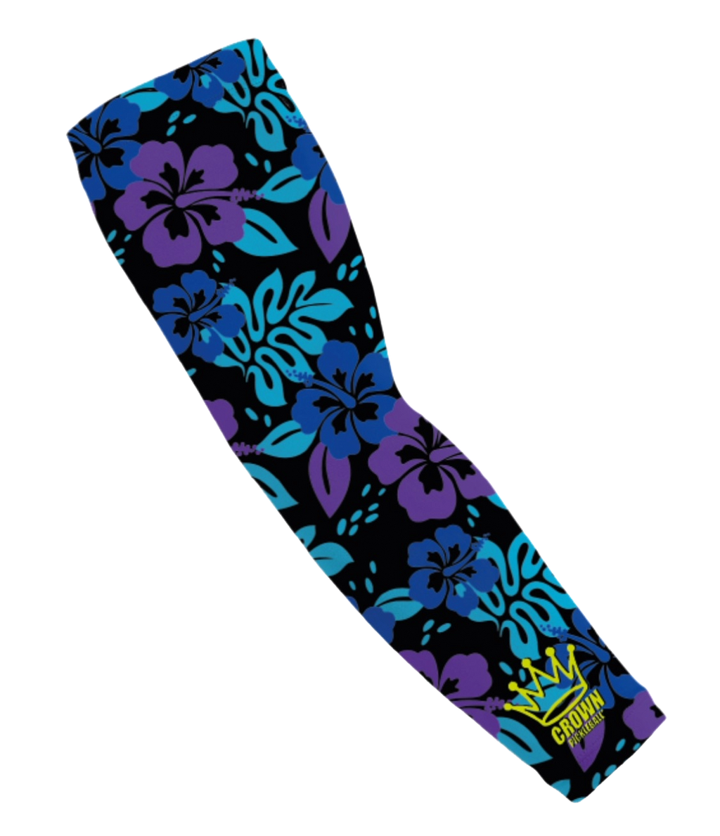 CROWN PICKLEBALL - SLEEVE - BLUE TROPICS (Blue/Purple)