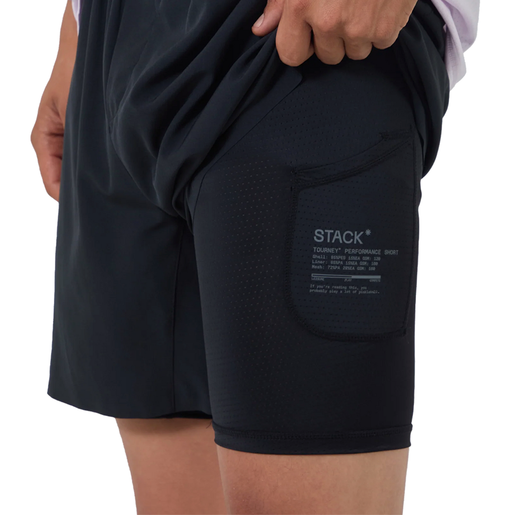 CROWN PICKLEBALL - HIGH-PERFORMANCE TOURNEY SHORT