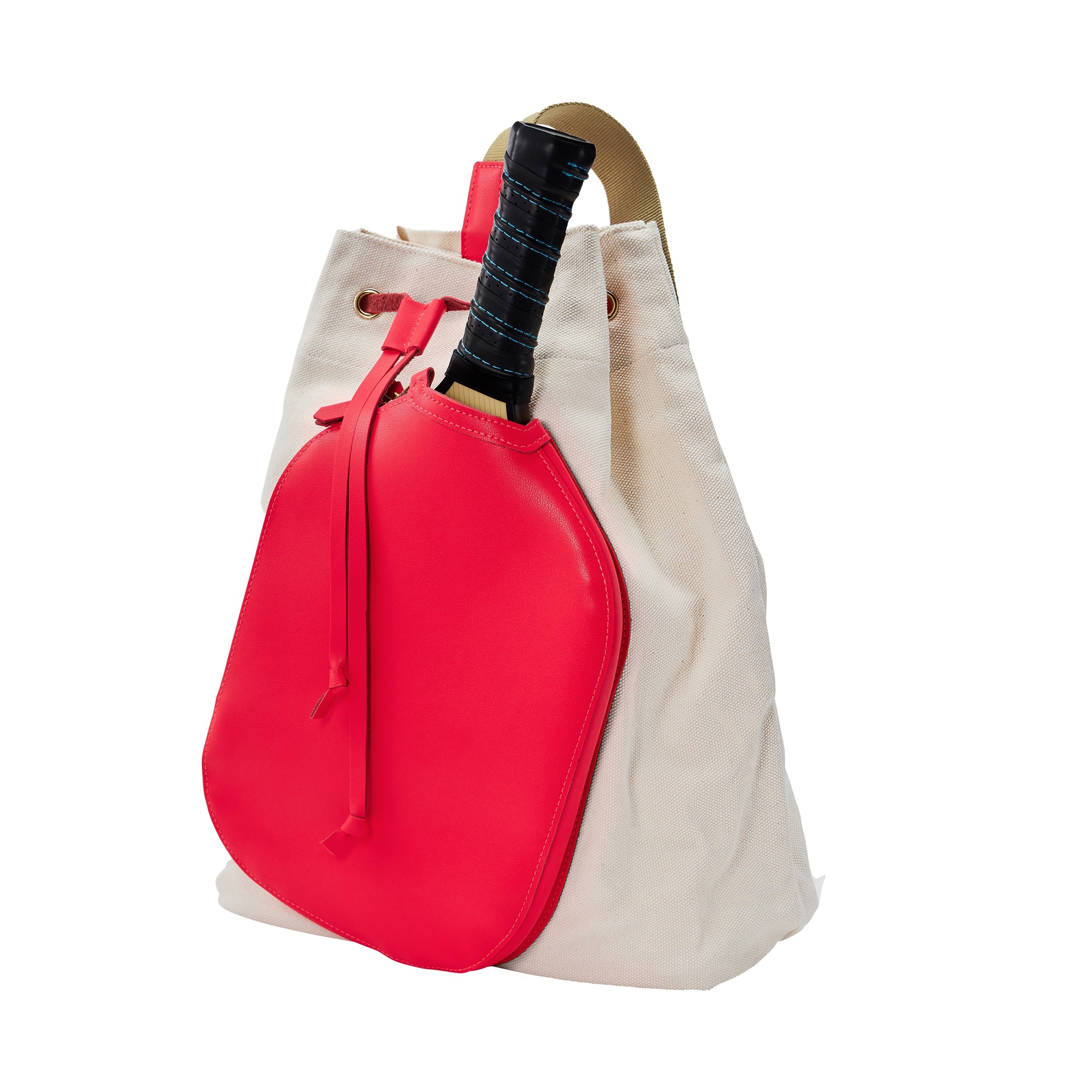 PB Neon Diva Pink Pickleball Drawstring Bag