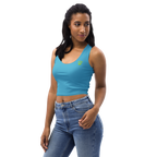 CROWN PICKLEBALL - Women's Corona Crop-top (Sky)