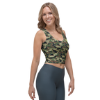CROWN PICKLEBALL - Women's Corona Crop-top (Camo)
