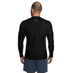 CROWN PICKLEBALL - Men's Tourney Sleeve Shirt (Black)