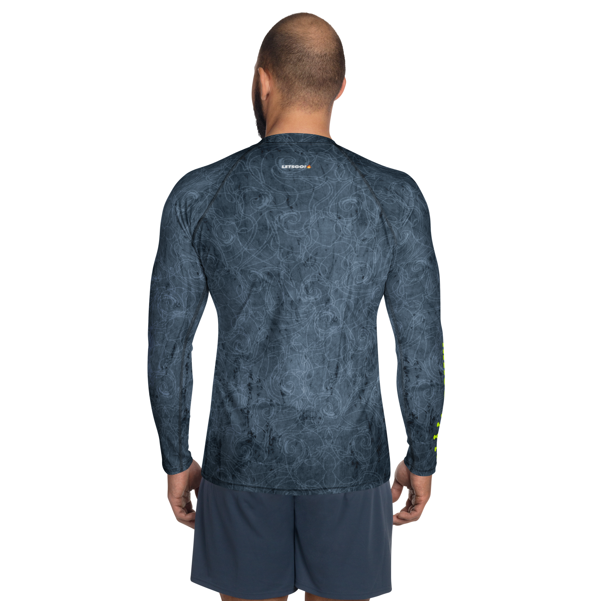 CROWN PICKLEBALL - Men's Tourney Sleeve Shirt (Mist)