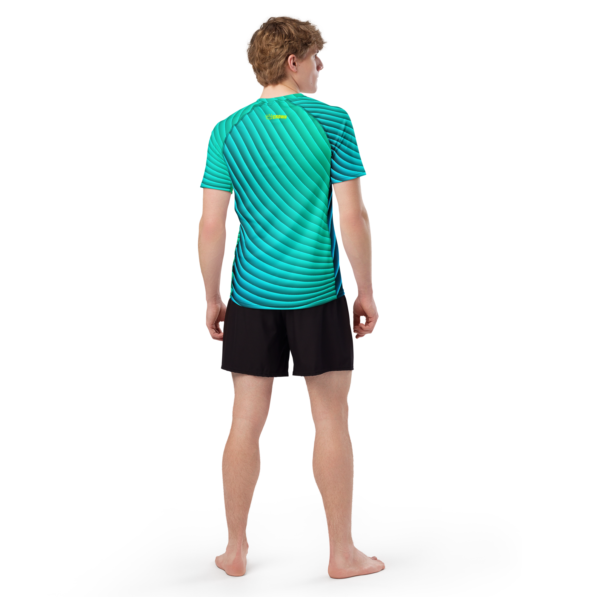 CROWN PICKLEBALL - Men's Tourney Shirt (Turquoise)