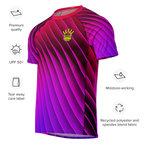 CROWN PICKLEBALL - Men's Tourney Shirt (Magenta)