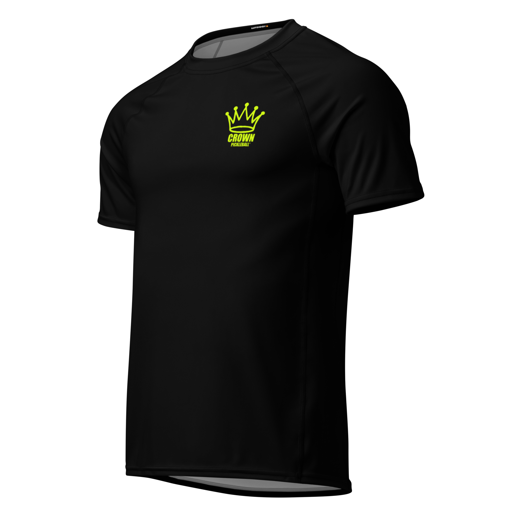 CROWN PICKLEBALL - Men's Tourney Shirt (Black)