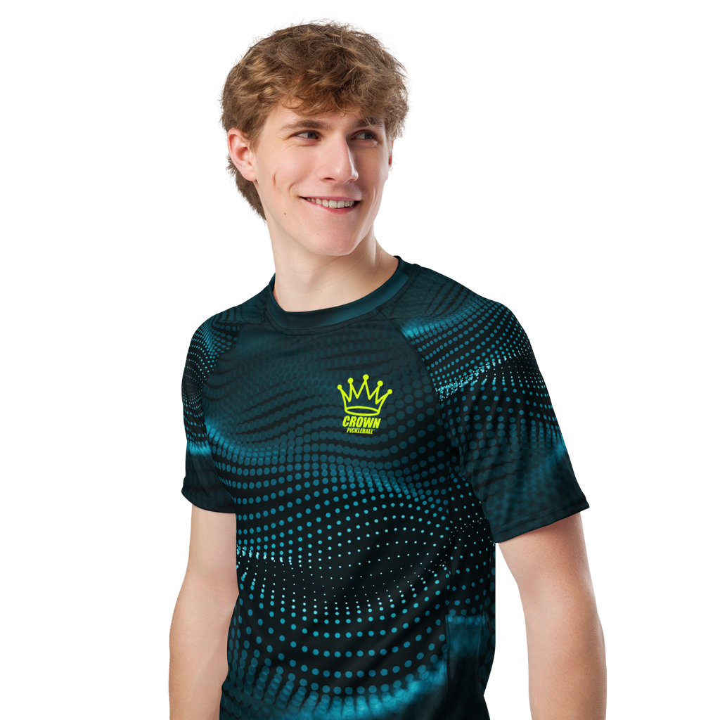 CROWN PICKLEBALL - Men's Tourney Shirt (Green)