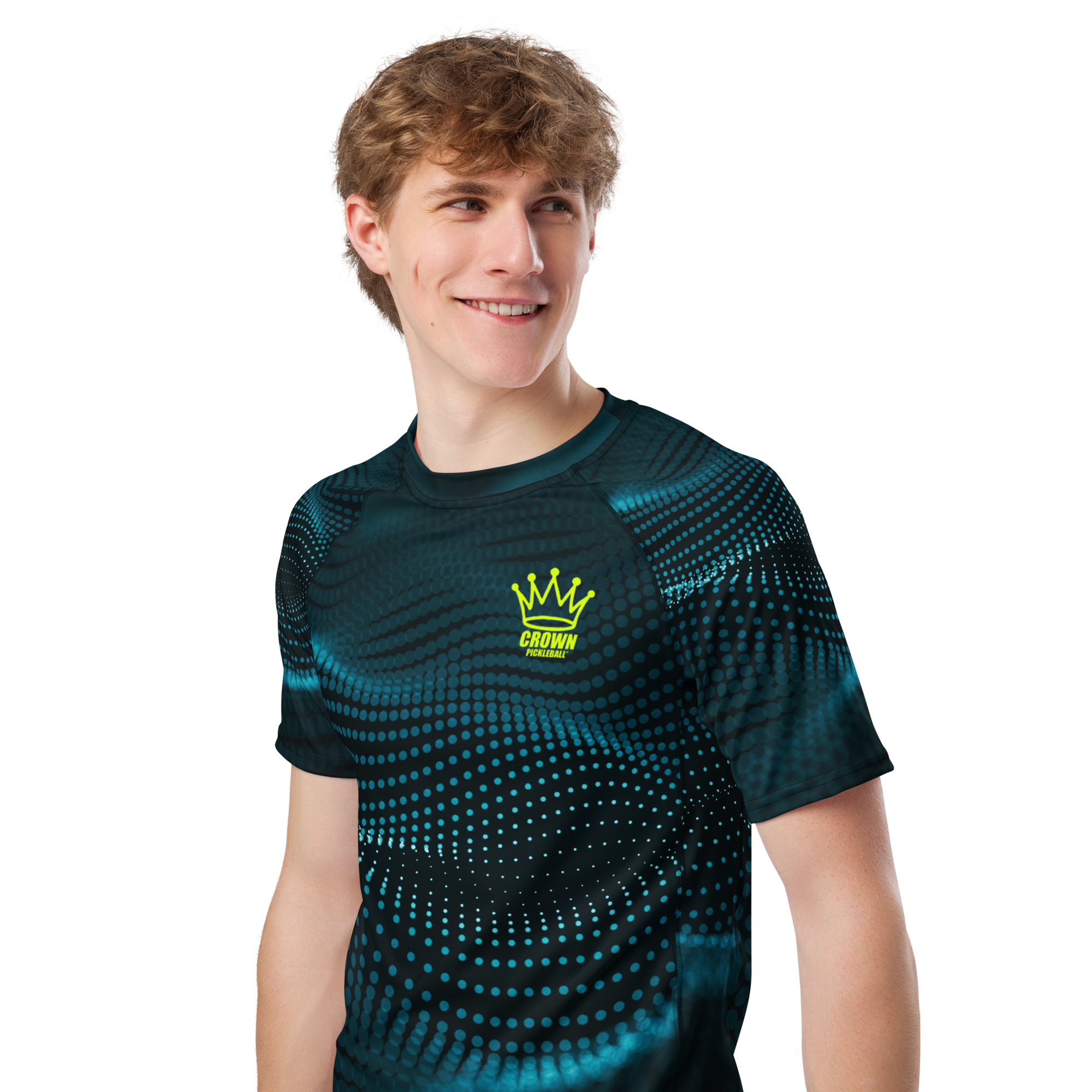 CROWN PICKLEBALL - Men's Tourney Shirt (Green)