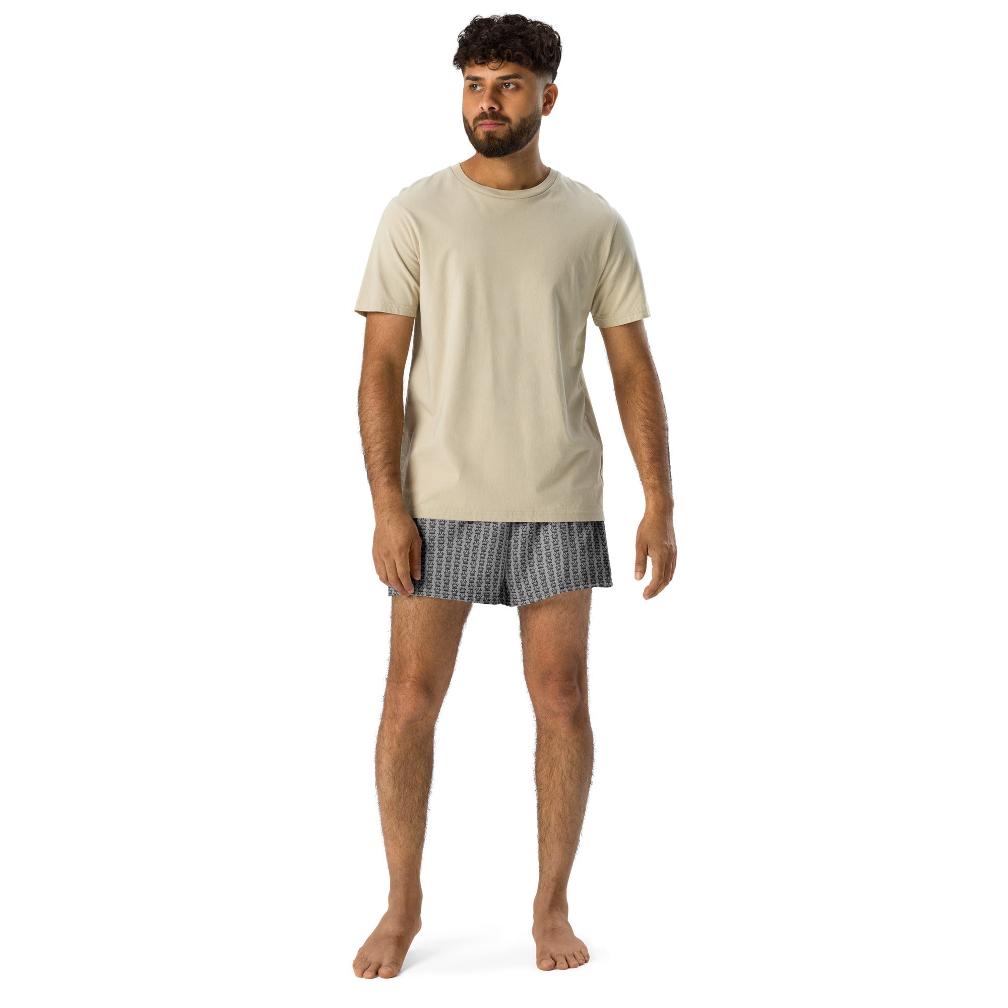CROWN PICKLEBALL - Logo Pattern Short (Gray)