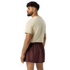 CROWN PICKLEBALL - Logo Pattern Short (Burgundy)