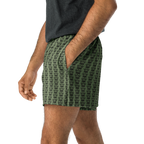 CROWN PICKLEBALL - Logo Pattern Short (Olive)