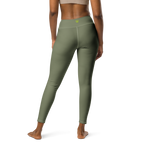 CROWN PICKLEBALL - High-performance Leggings (Olive)