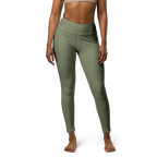 CROWN PICKLEBALL - High-performance Leggings (Olive)