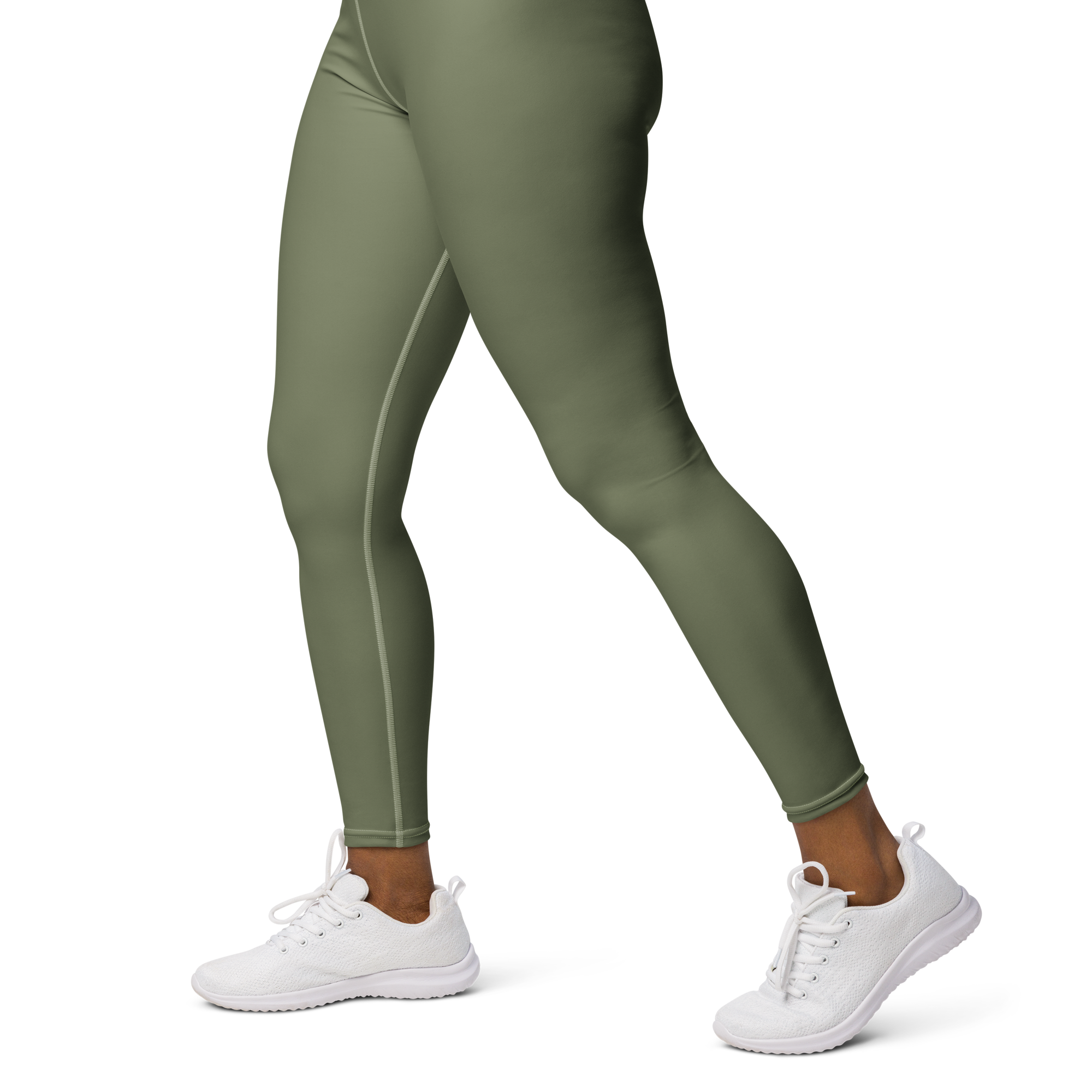 CROWN PICKLEBALL - High-performance Leggings (Olive)