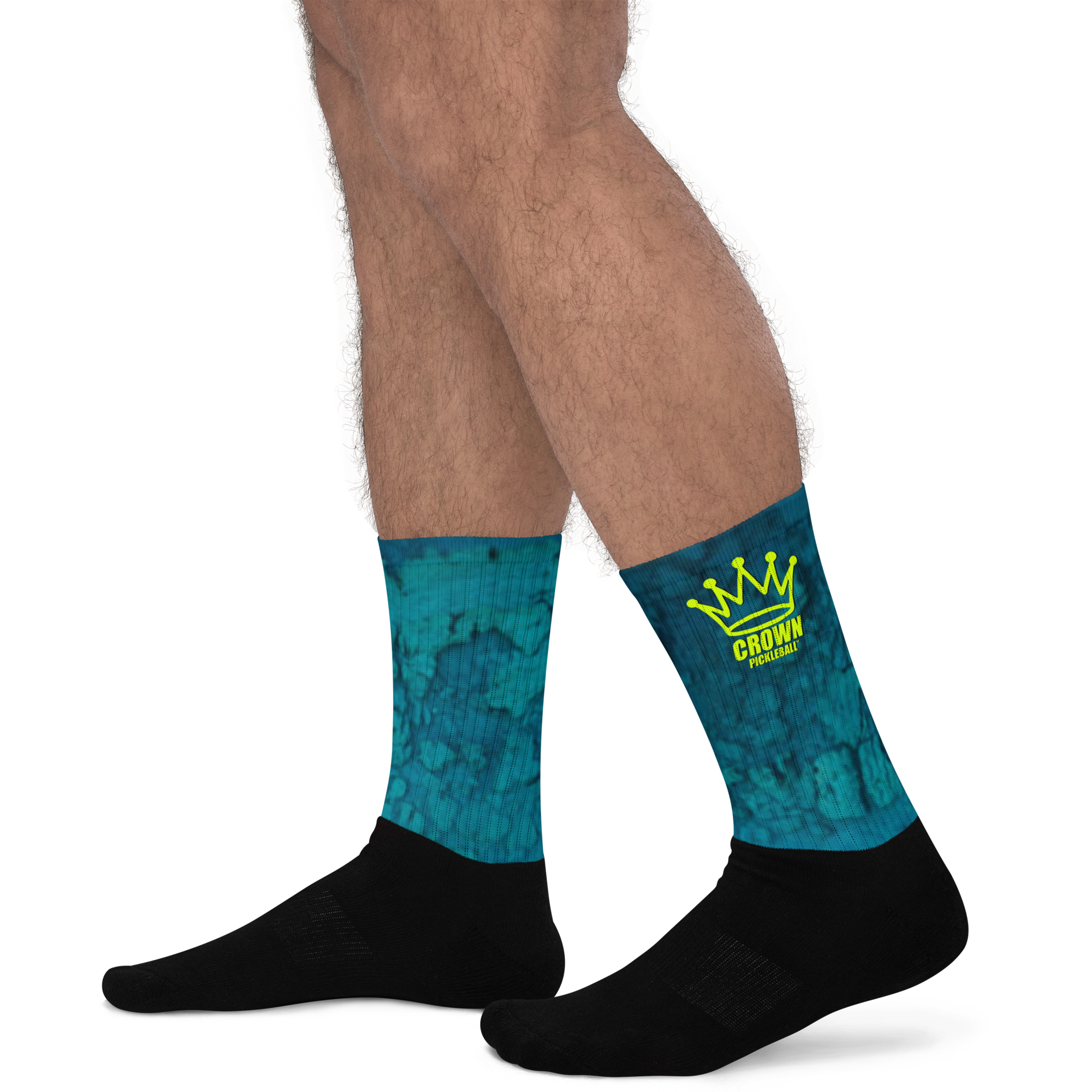 CROWN PICKLEBALL - Ocean Socks (Blue)