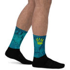 CROWN PICKLEBALL - Ocean Socks (Blue)