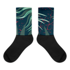 CROWN PICKLEBALL - Tropical Socks (Green)