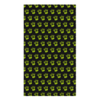 CROWN PICKLEBALL - Corona Pattern Hand Towel (BLACK)