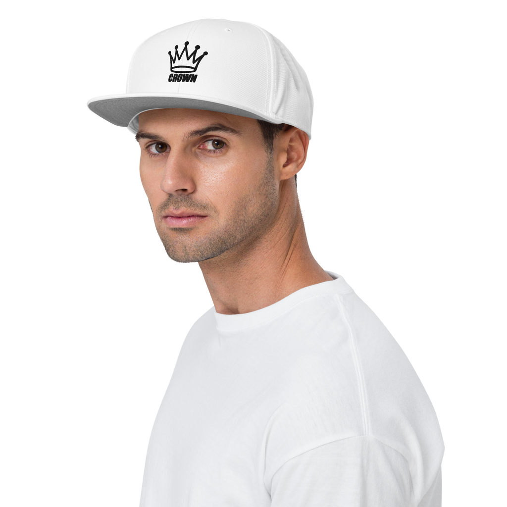 CROWN PICKLEBALL - Corona Snap-back Hat (White)