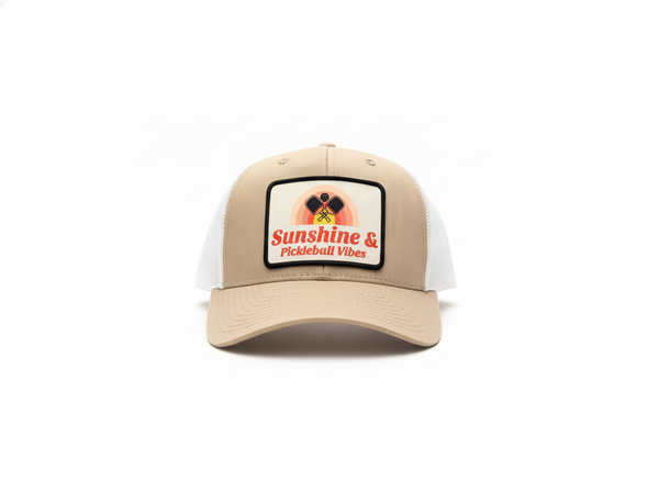 Sunshine & Pickleball Vibes hat clean product image