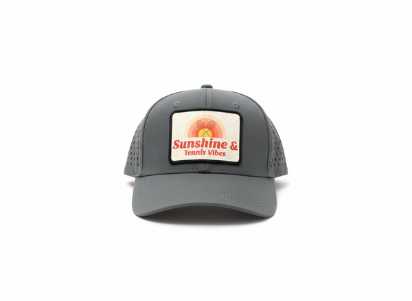 Sunshine & Tennis Vibes hat clean product image