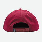 Golf Chicago Muni Unisex Snapback Hat Khaki/Maroon O/S - Final Sale