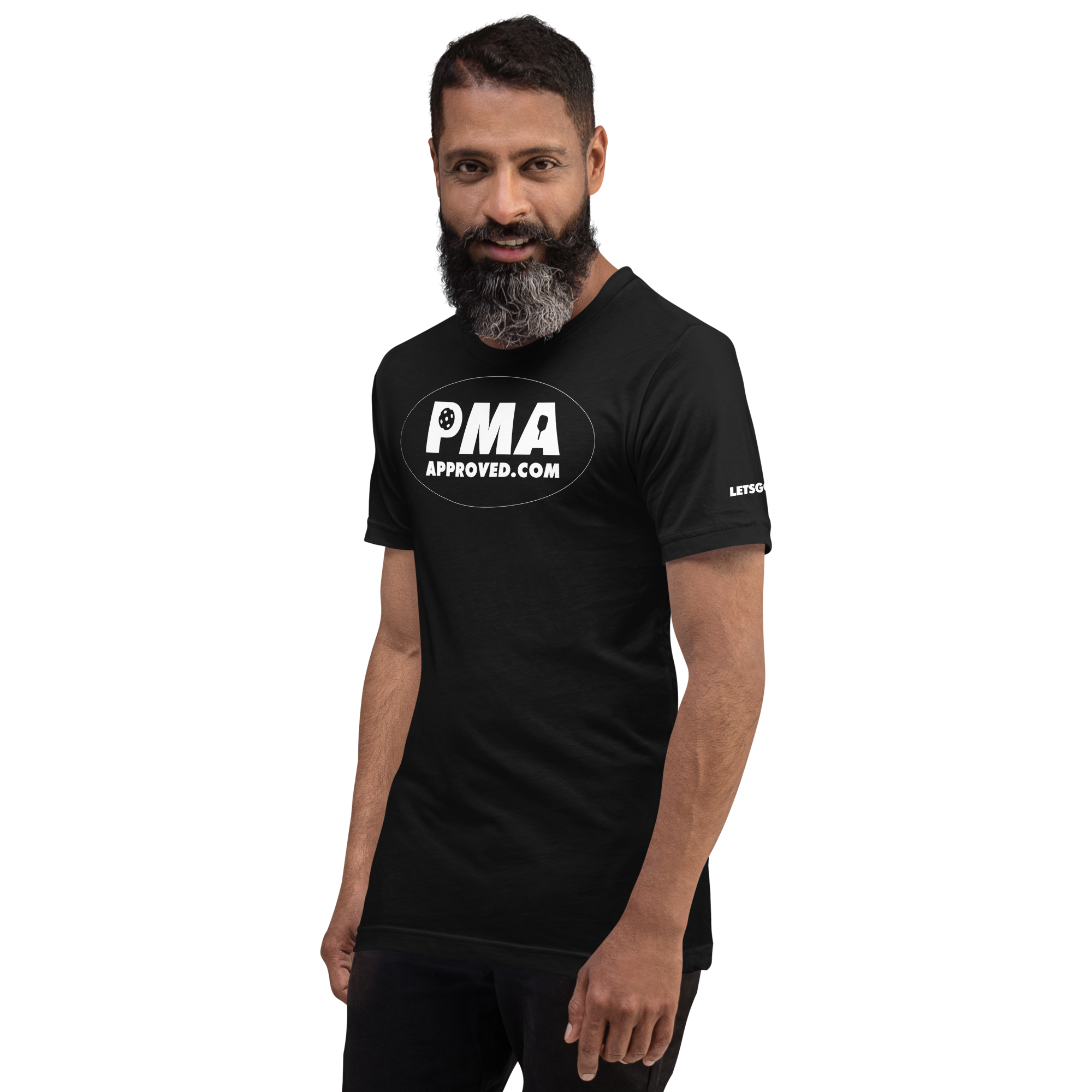 PICKLEBALL MANUFACTURERS ASSOCIATION - Logo Shirt (Black)