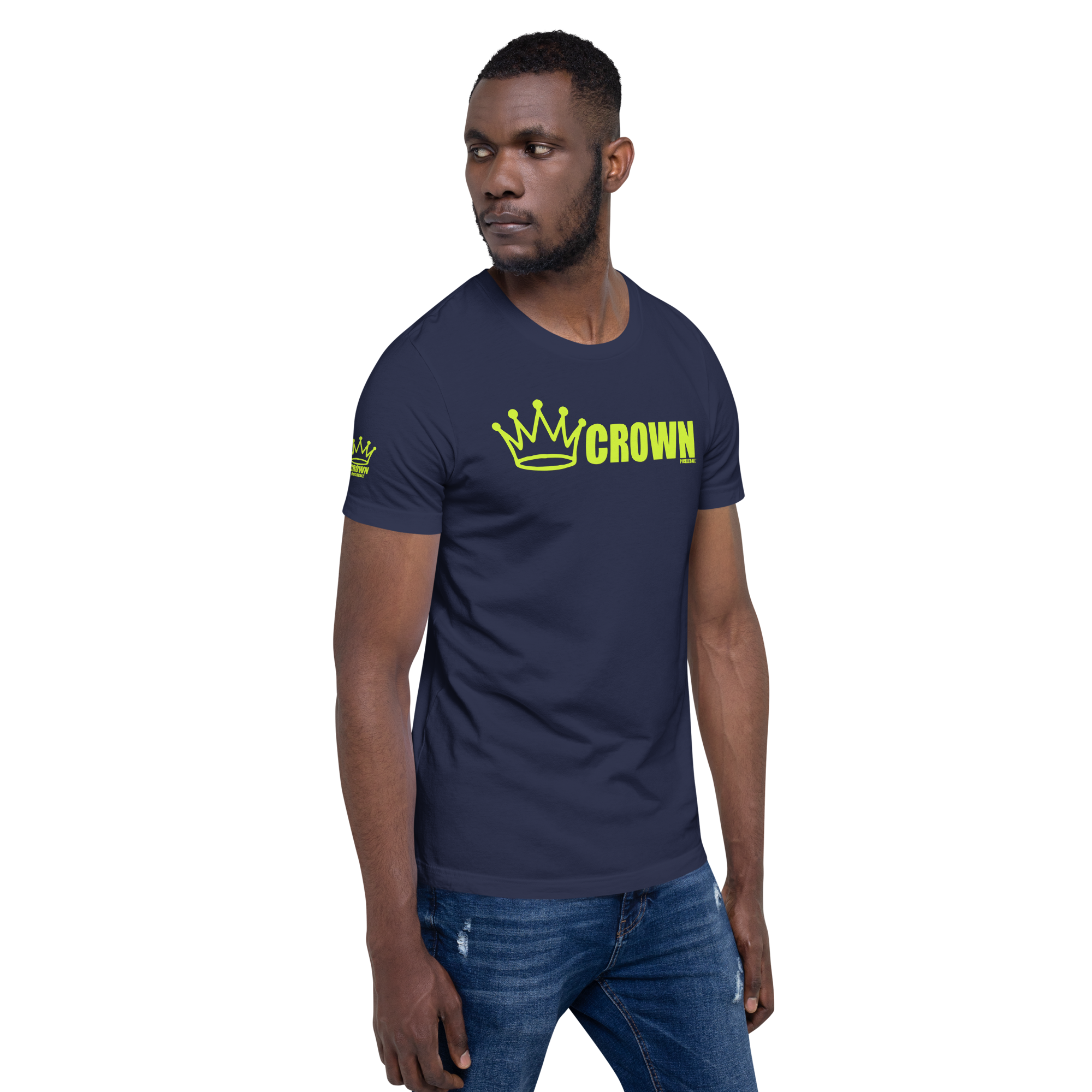 CROWN PICKLEBALL - Logo Shirt (Navy)